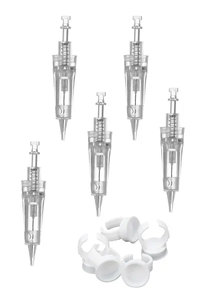 3p Soketli Model Kalıcı Makyaj Iğnesi 5 Adet Cartridge