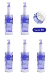 Dermapen Iğnesi Yuvarlak Nano 5 Adet Drpen A6 M5 M7 E30 N2 Mym Modeller Için Soketli Model