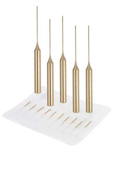 K2 Altın Epilasyon Iğnesi 5 Adet Orjinal K2 Gold Iğneli Epilasyon Iğnesi