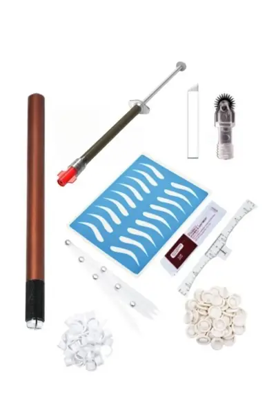 Microblading Eğitim Seti 10 Parça Manuel Kalıcı Makyaj Seti